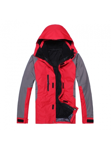 现货空白登山服定制厂家冬棉服替 空白户外冲锋衣定做OEM